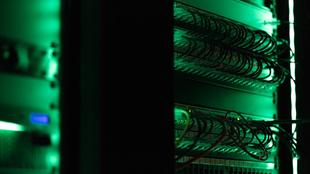Server rack representing a multi-supplier SMM panel infrastructure
